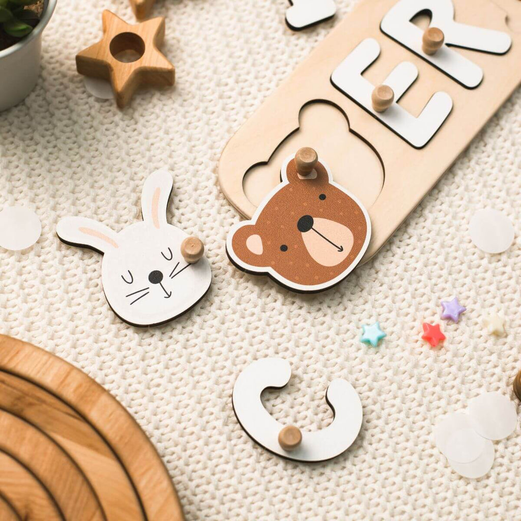 woody name puzzle for baby