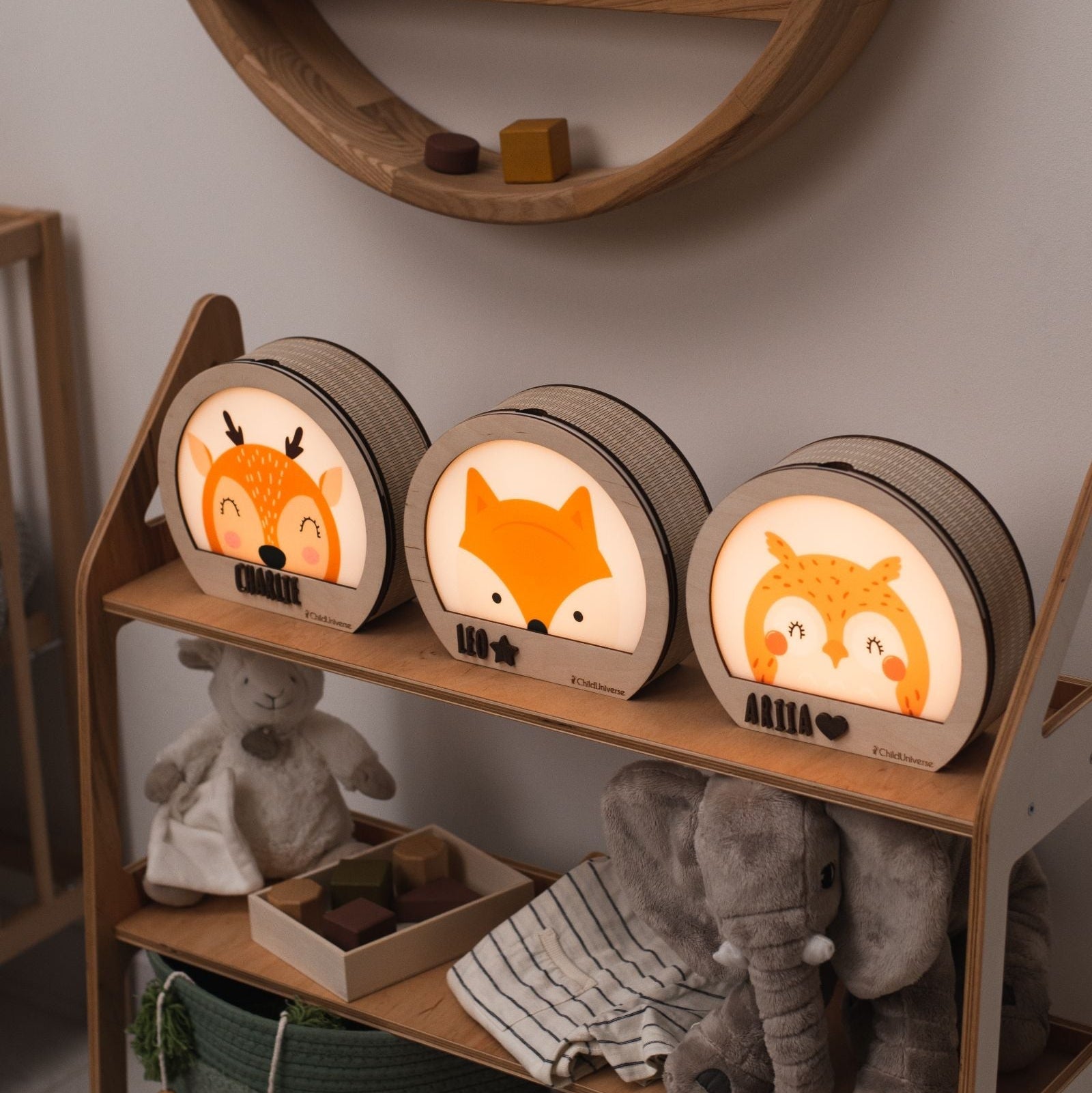 woody night light