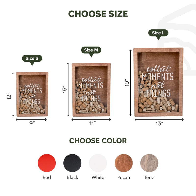 Wine Cork Box – Collect Moments, Not Things