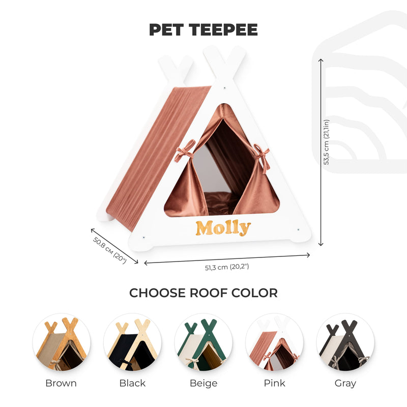Pet Teepee - White
