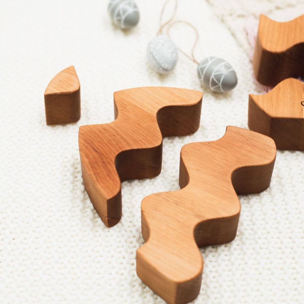 egg wooden puzzle