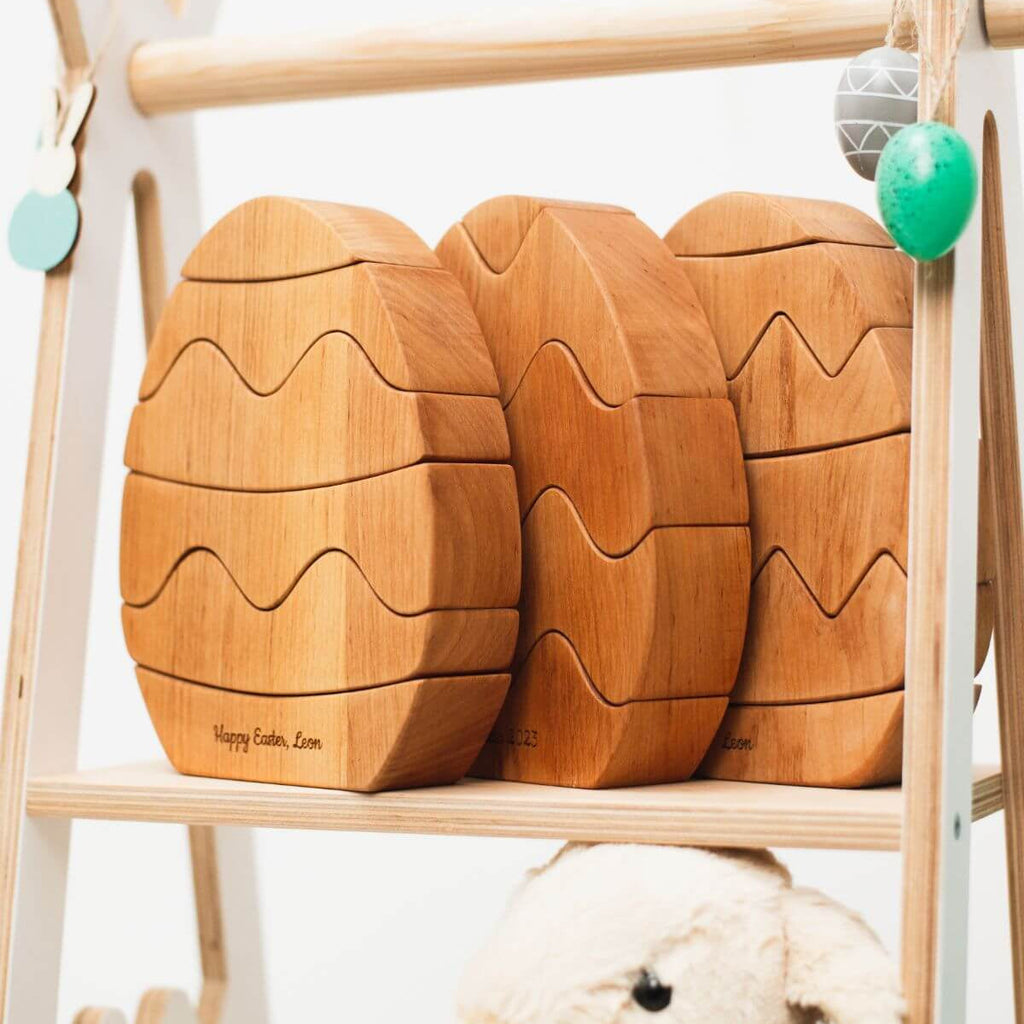 wooden stacker