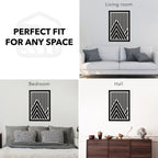 2D Framed Wall Art - Mountains 1