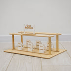 Wooden Gas Station Toy