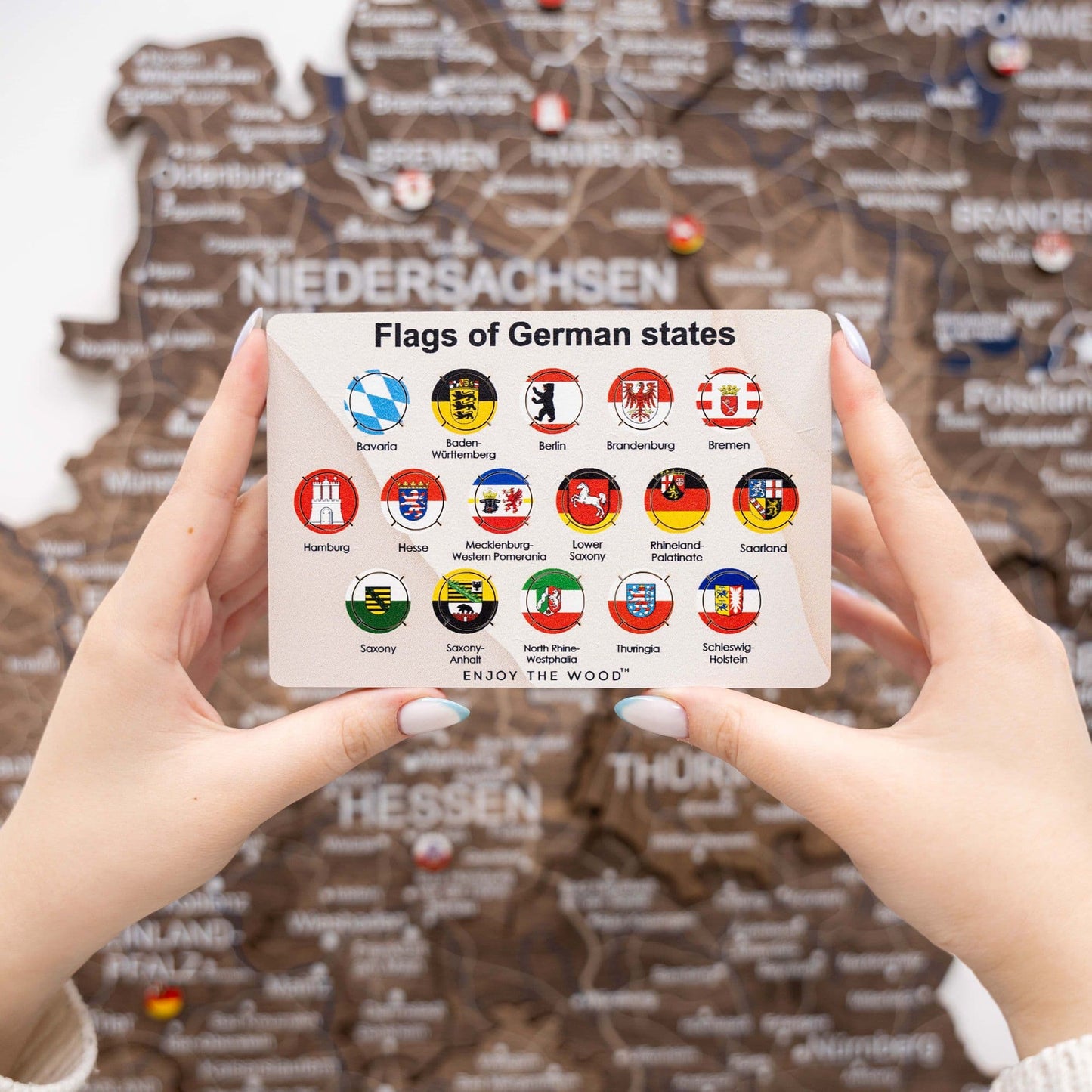 country flag push pins