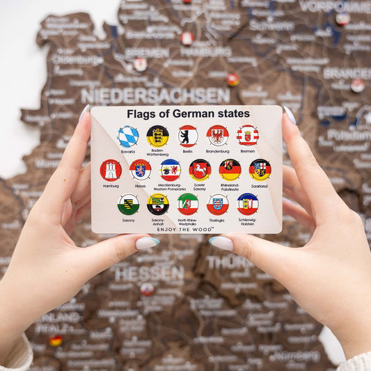 country flag push pins