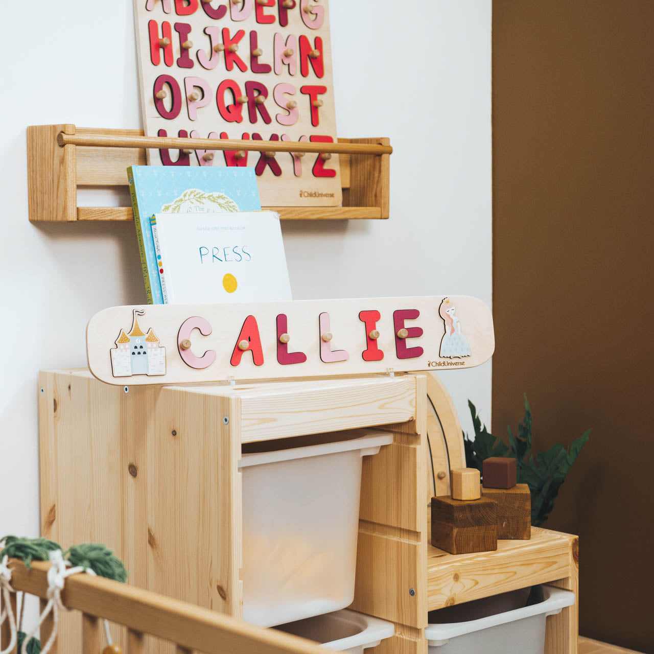 busy board for baby girl