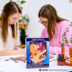 wooden harry potter crest