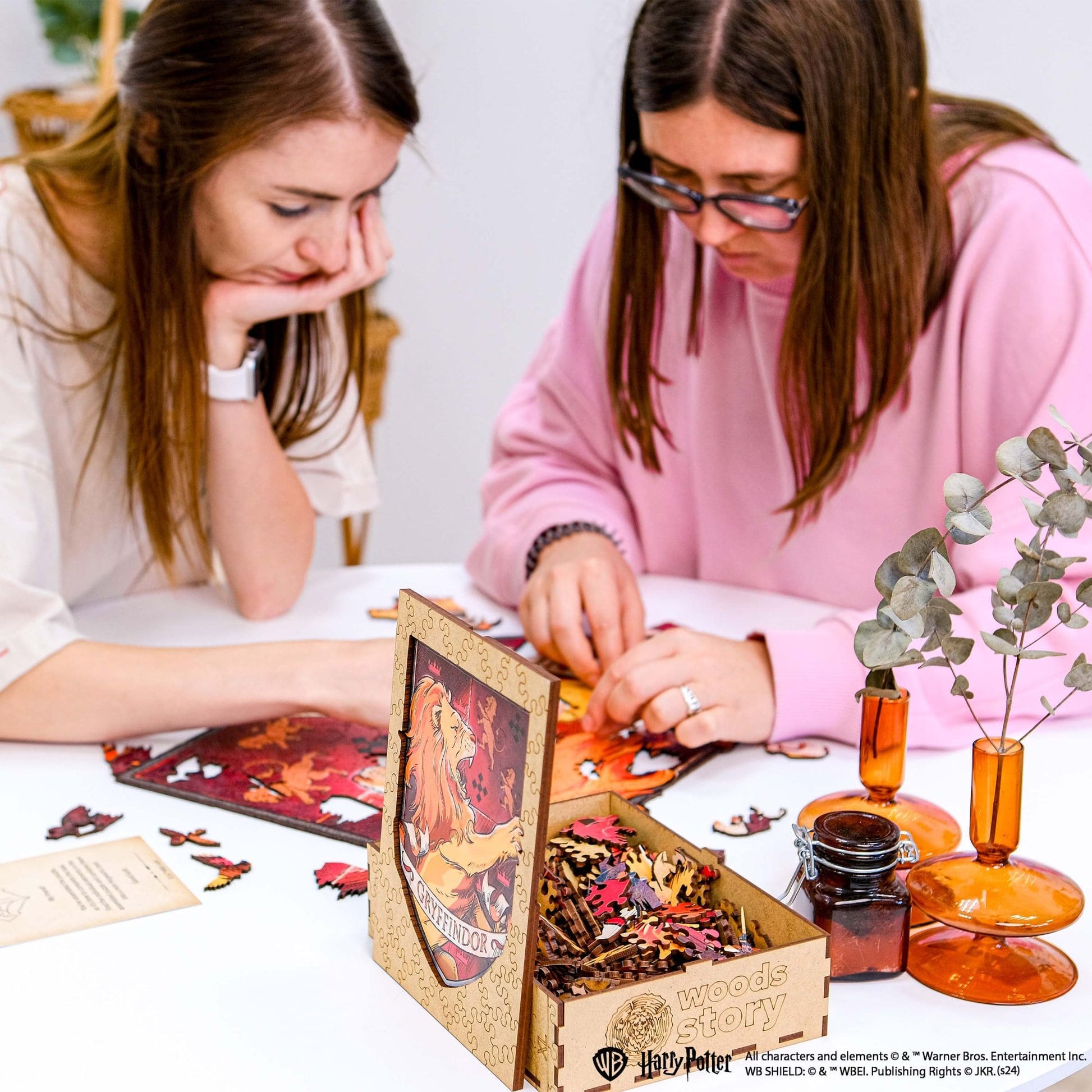 wooden harry potter puzzle