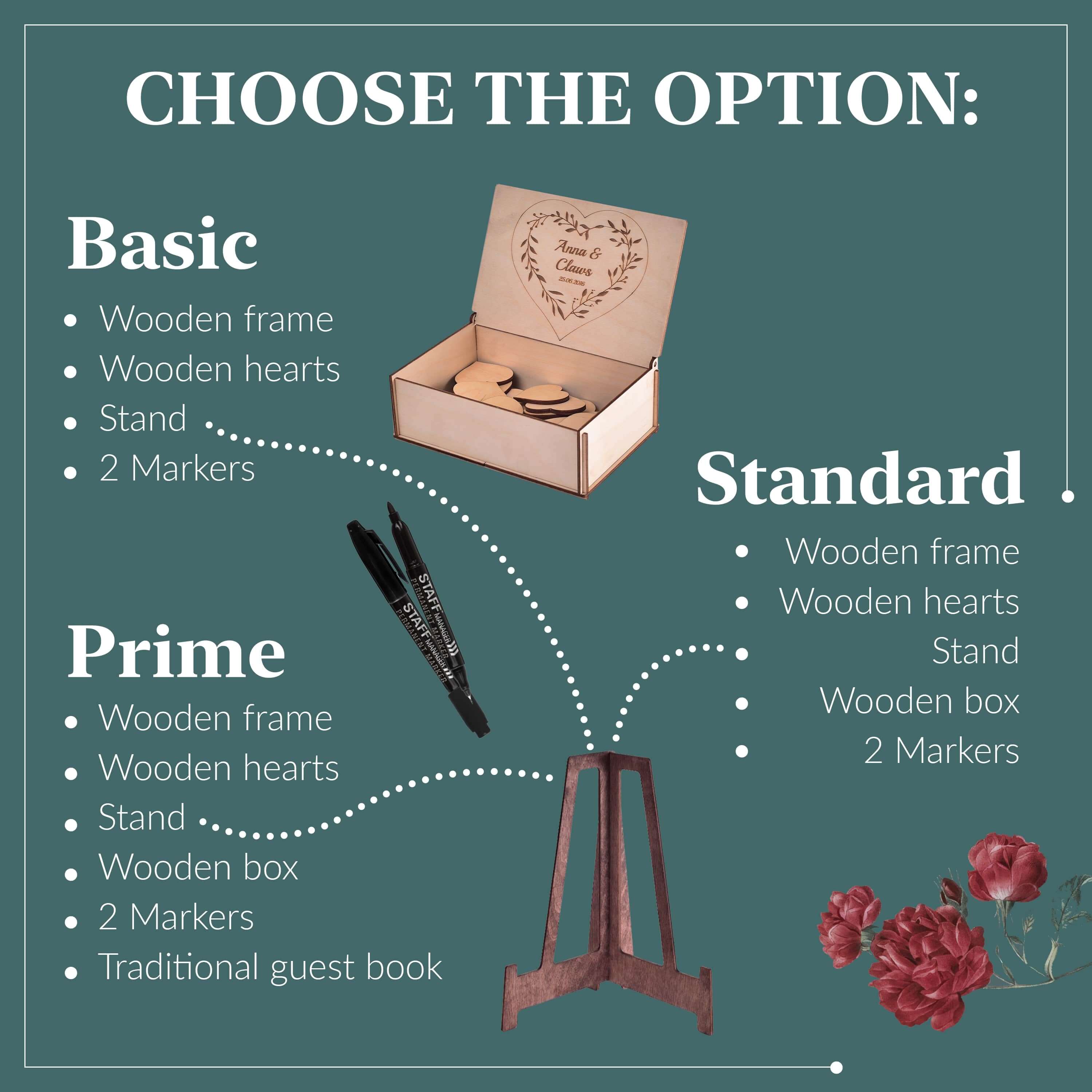 Alternative Wedding Guest Book Rectangle