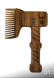 Hammer Walnut Comb