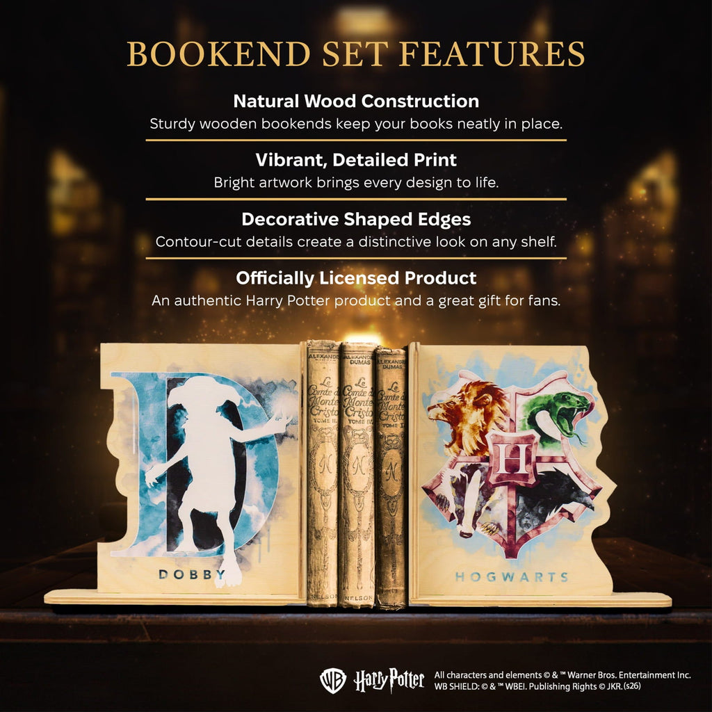 Harry Potter Bookends - Dobby is Free by Enjoy The Wood 
