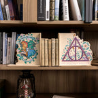 Symbolic Harry Potter Deathly Hallows Bookends