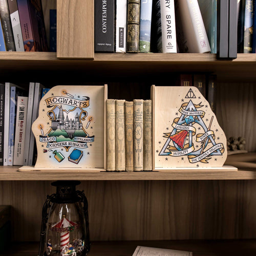 Magical Harry Potter Hogwarts Bookends for Fans