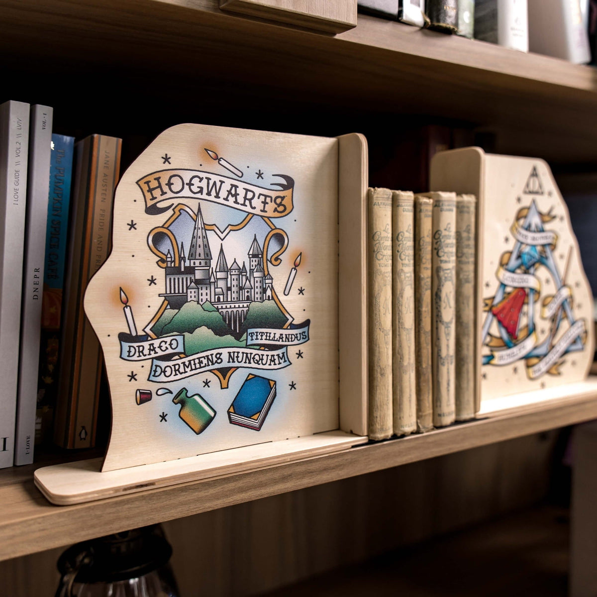 Harry Potter Hogwarts Bookends for Fans