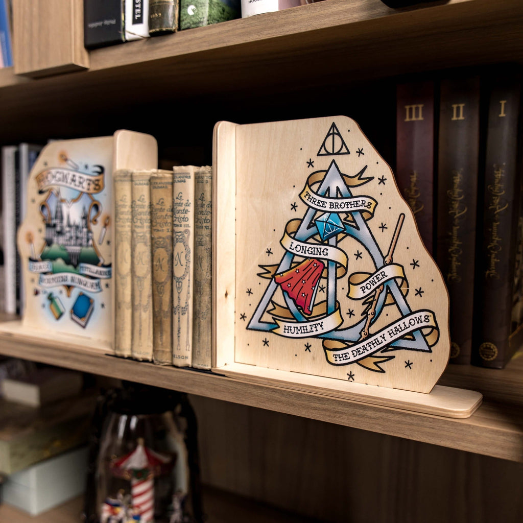 Harry Potter Bookends - Draco Dormiens by Enjoy The Wood 