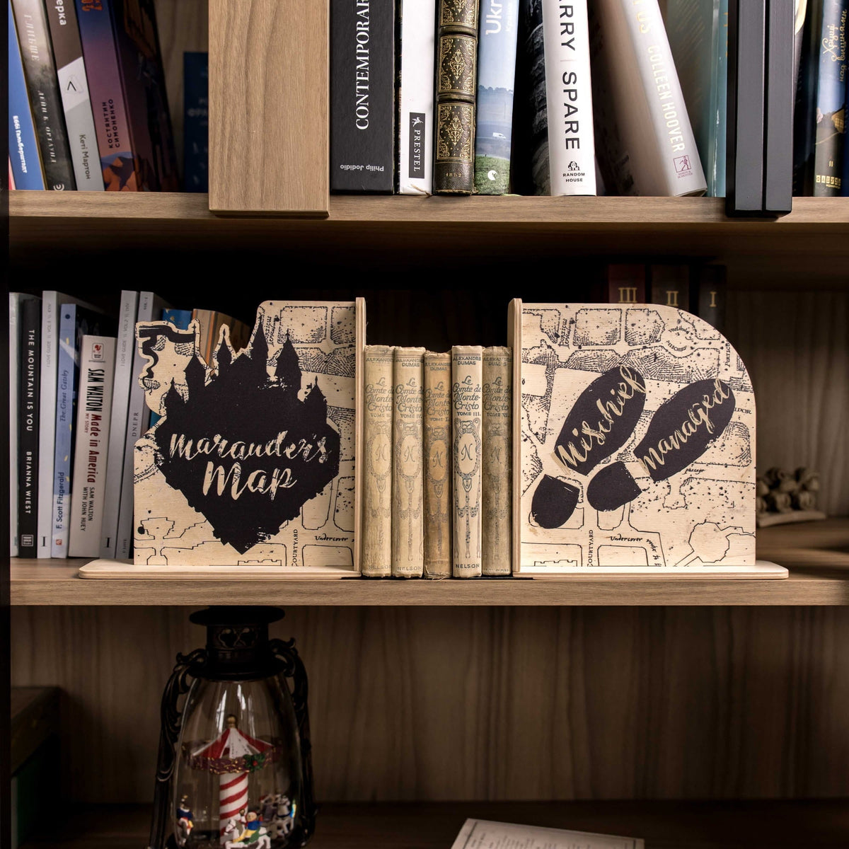 Atmospheric Harry Potter Themed Bookends