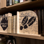 Harry Potter Bookends - The Marauder’s Map by Enjoy The Wood 