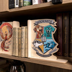 Harry Potter Bookends - Hogwarts Crest by Enjoy The Wood 