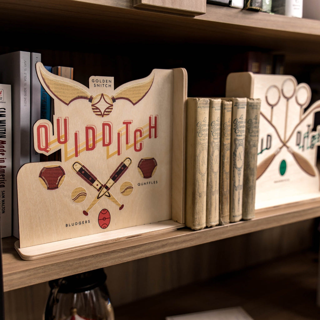 Harry Potter Bookends - Quidditch Club by Enjoy The Wood 