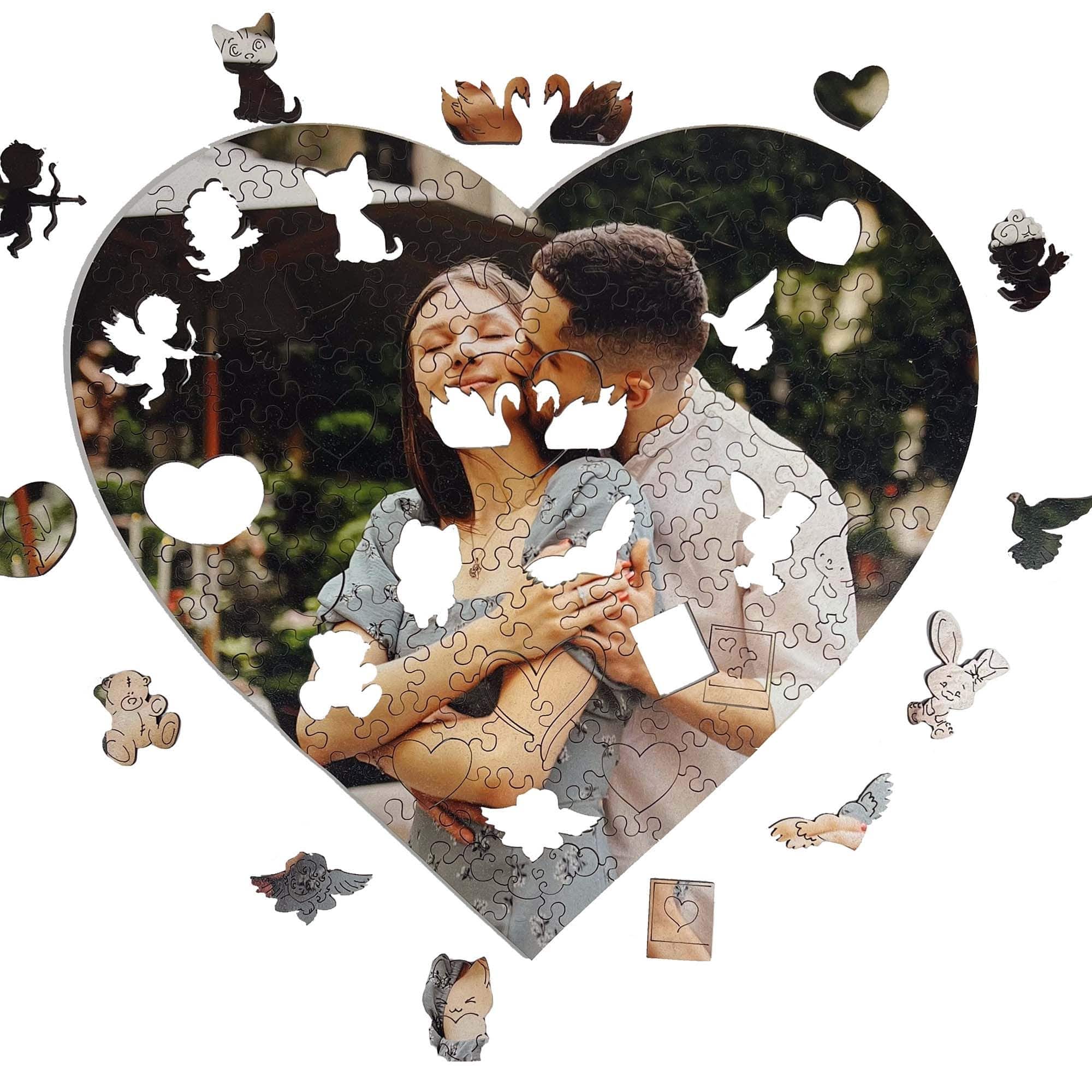 heart photo puzzle