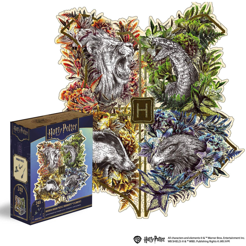hogwarts houses puzzle