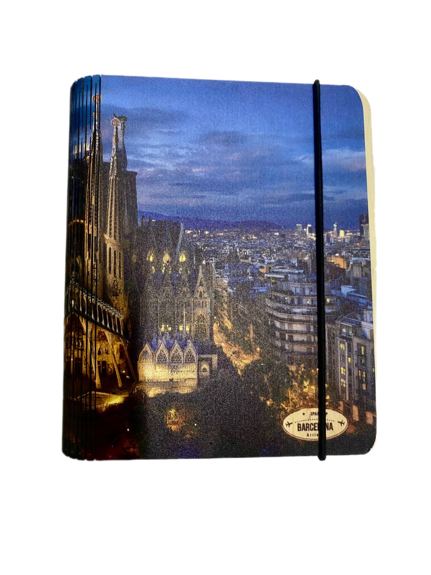 Custom Wooden Cover Notebook A5