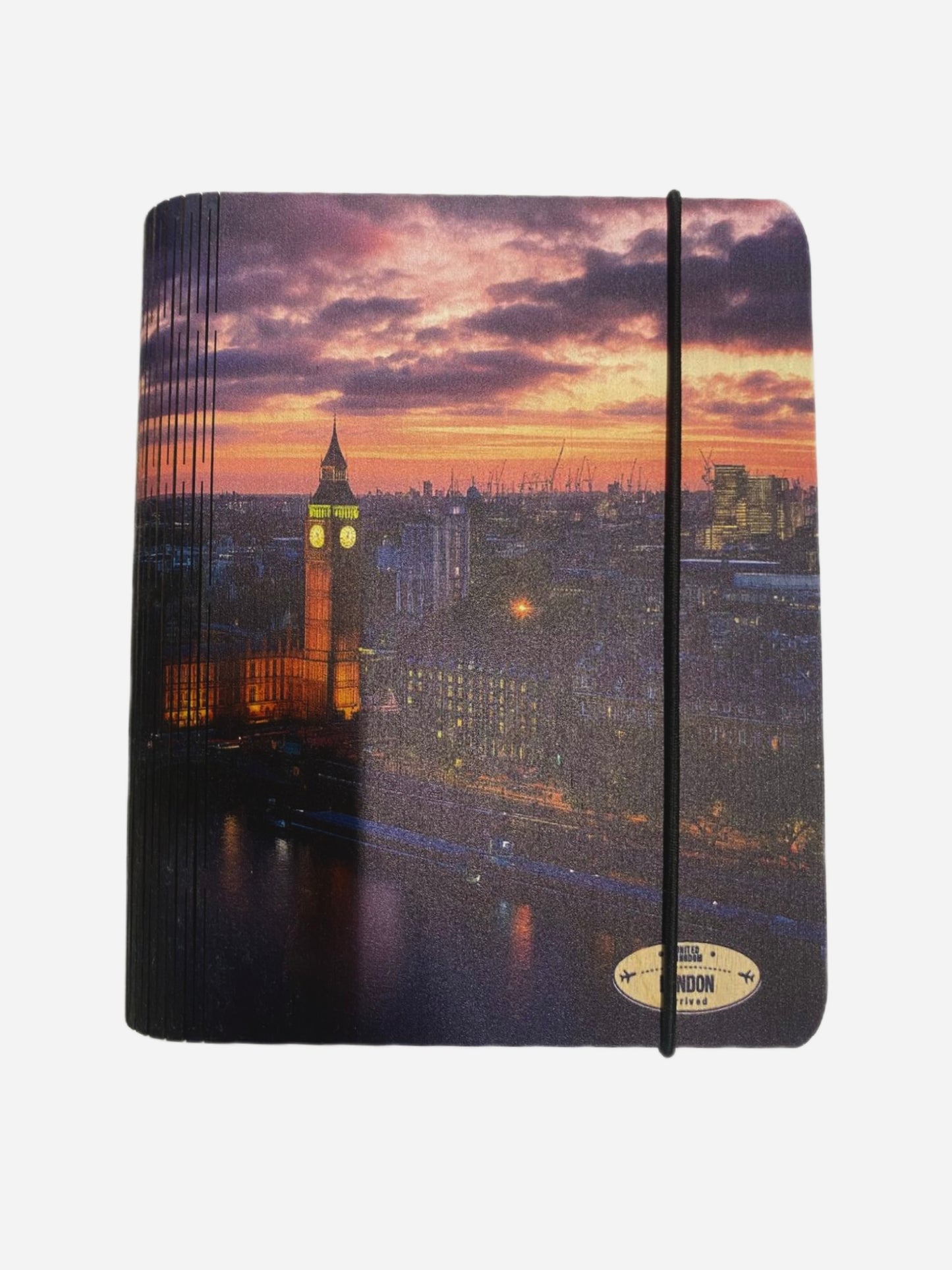 Custom Wooden Cover Notebook A5