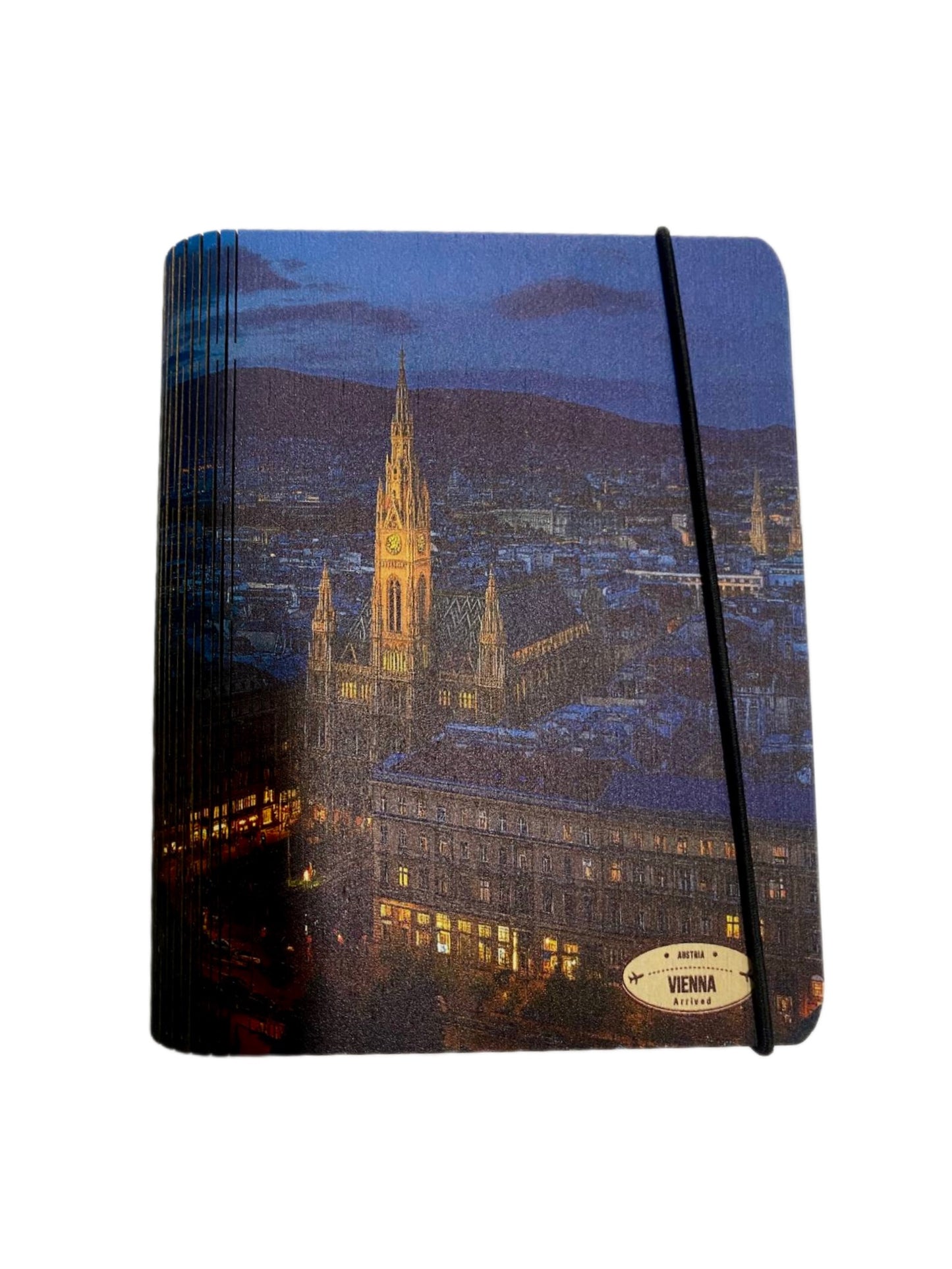 Custom Wooden Cover Notebook A5