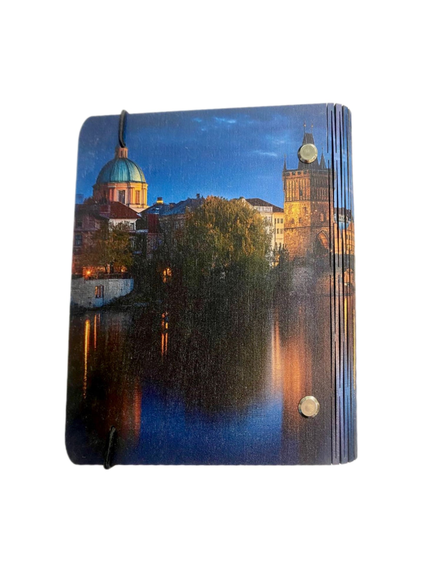 Custom Wooden Cover Notebook A5
