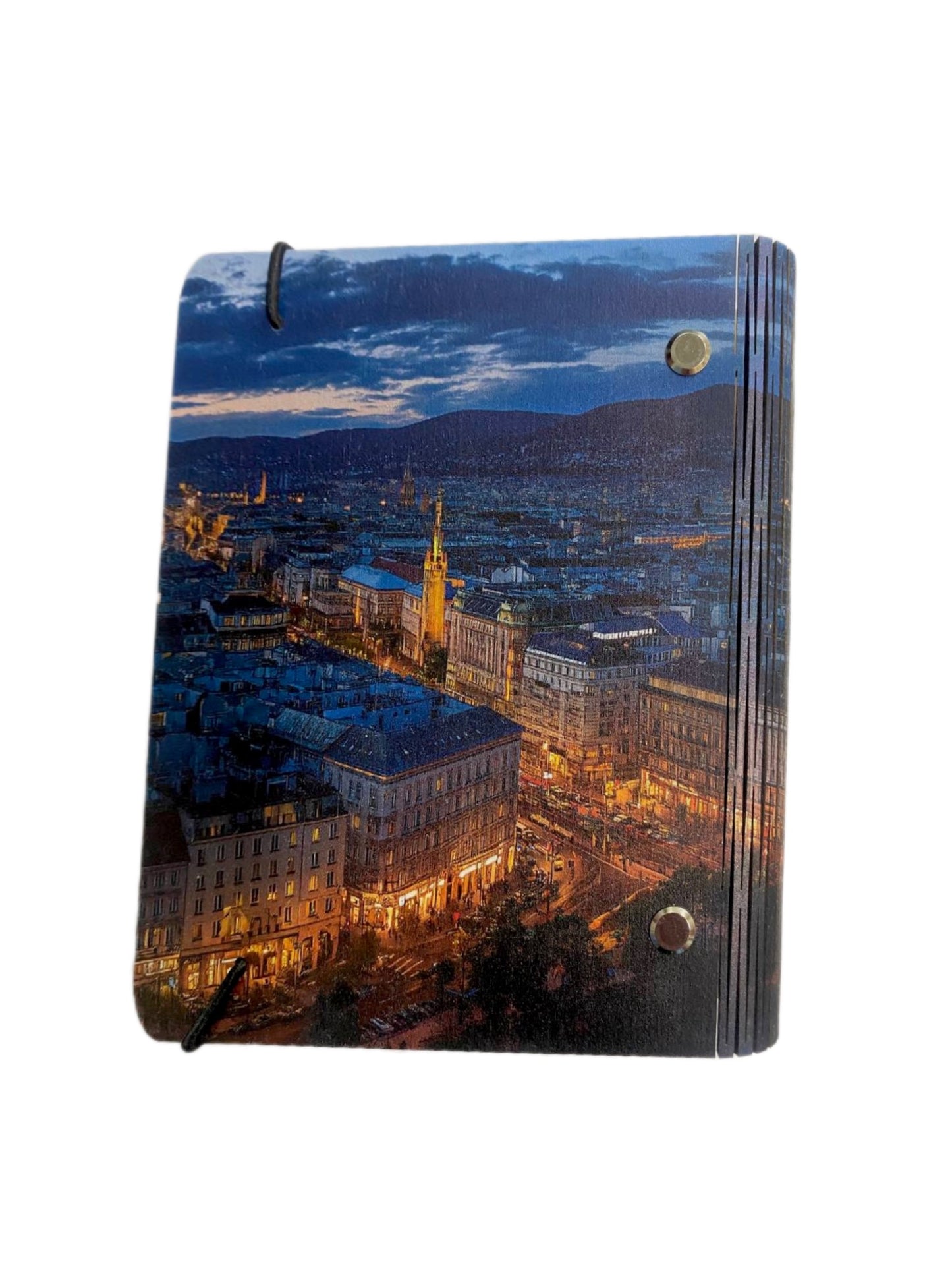Custom Wooden Cover Notebook A5