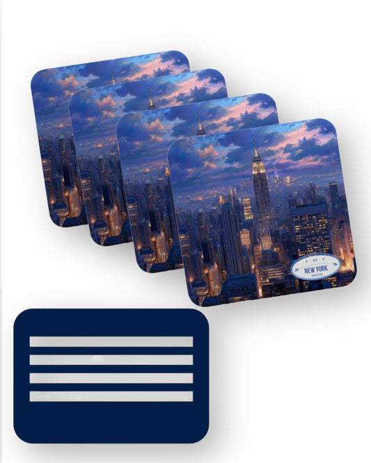 Custom Wooden Coasters with Stand