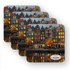 Custom Wooden Coaster. 4 pcs