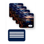 Custom Wooden Coaster with stand