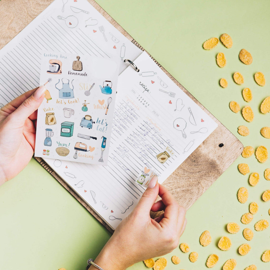 Wooden Recipe Book Pie by EnjoyTheWood 
