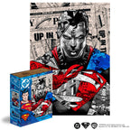 wooden superhero puzzle