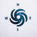 3D Luminous/Magnetic Colored Wooden World Map Space