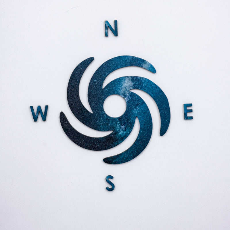 3D Luminous/Magnetic Colored Wooden World Map Space