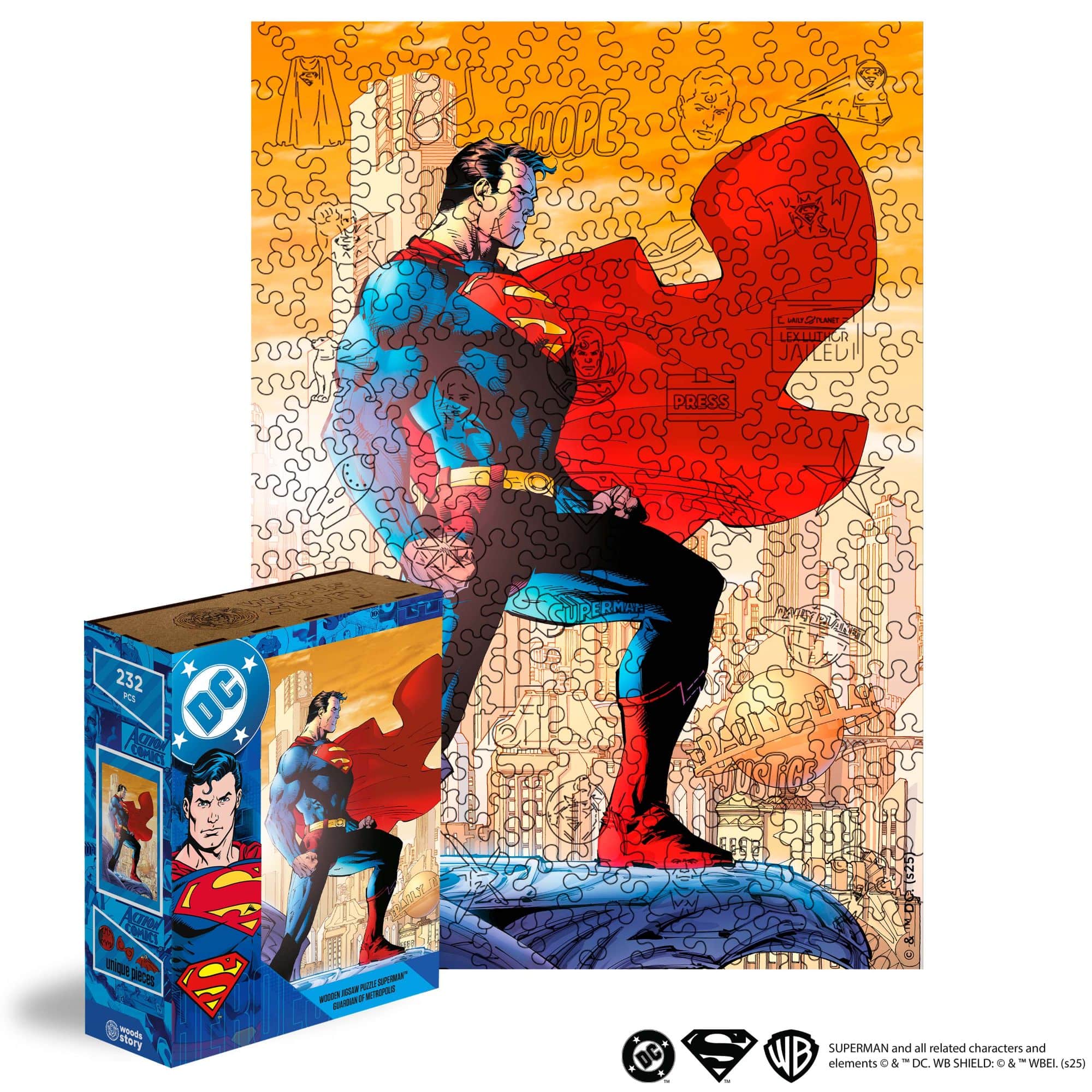 wooden hero puzzle