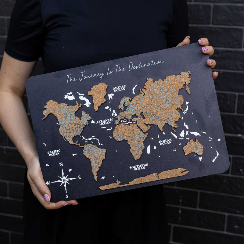 Mini World Map - Cork (B2B)