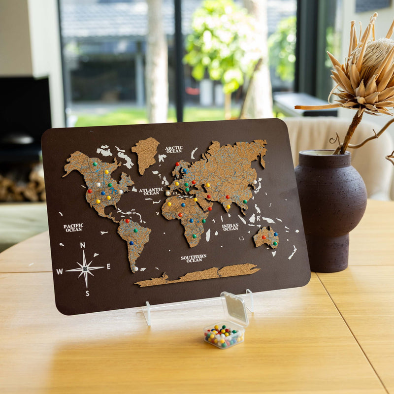 Mini World Map - Cork (B2B)