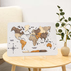 Mini World Map - Multicolor (B2B)