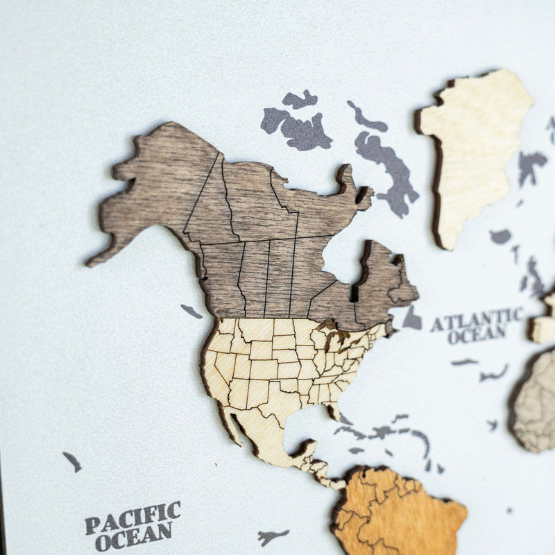 Mini World Map - Multicolor (B2B)