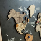 Mini World Map - Multicolor (B2B)