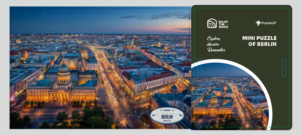 Custom Wooden Mini Puzzle