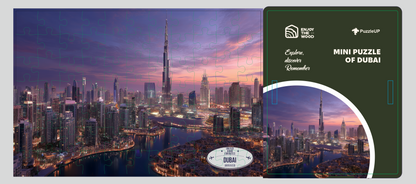 Wooden Mini City Puzzle