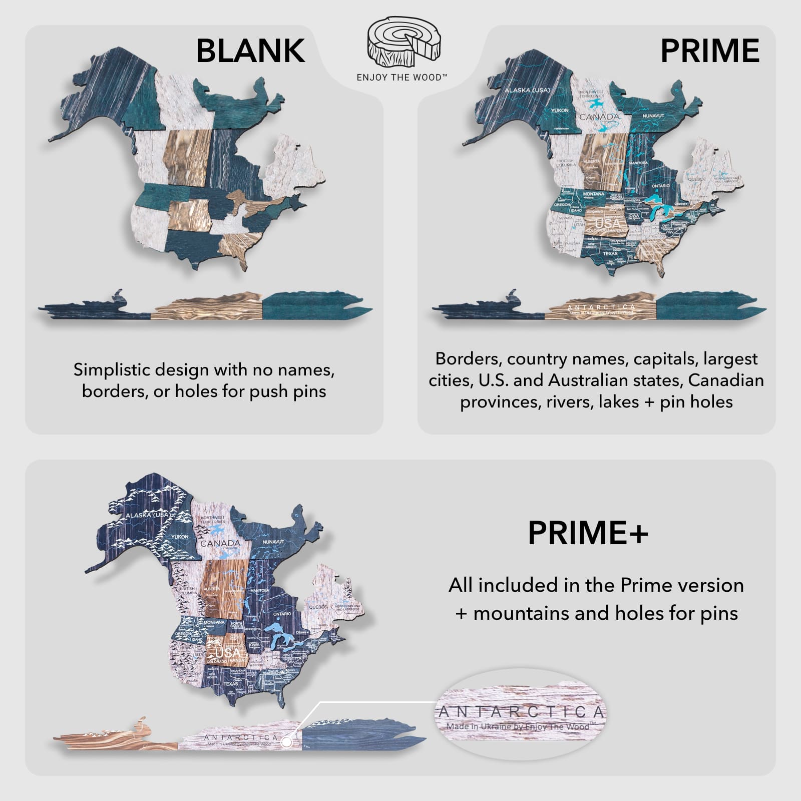 world map colored mystery