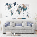 luminous objects decor on wall