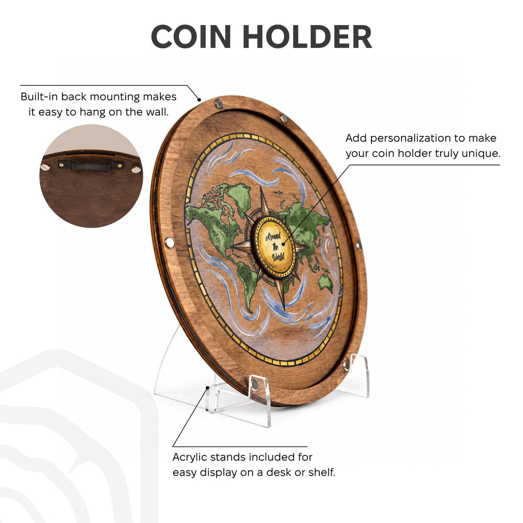Coin Collection Display - Natural World (B2B)