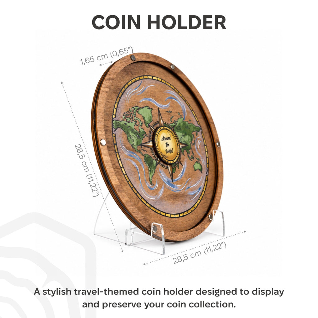 Coin Collection Display - Natural World (B2B)
